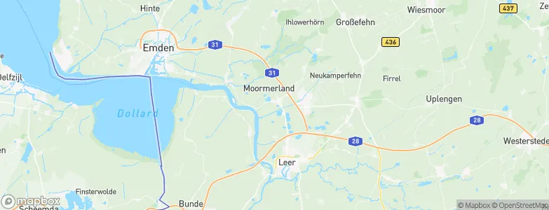Neermoor, Germany Map
