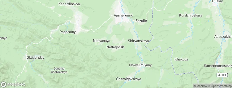 Neftegorsk, Russia Map