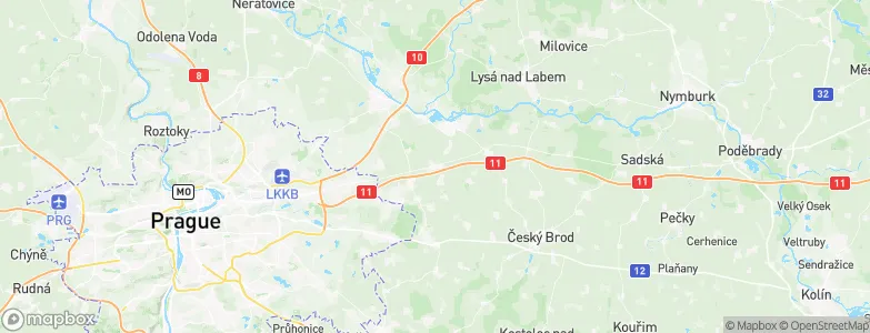 Nehvizdy, Czechia Map