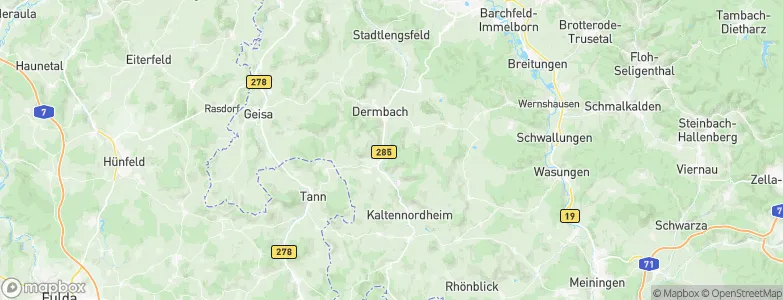 Neidhartshausen, Germany Map