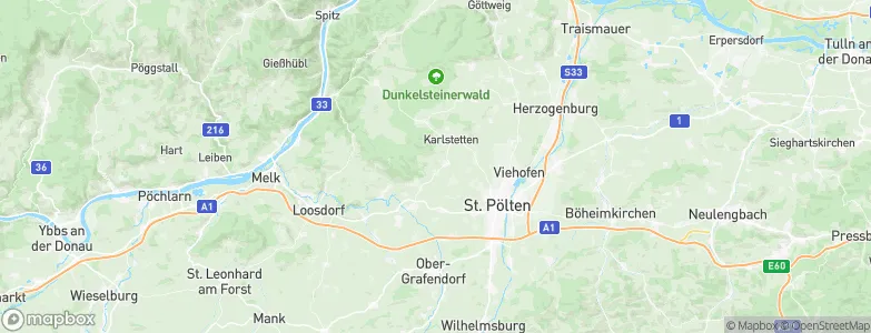 Neidling, Austria Map