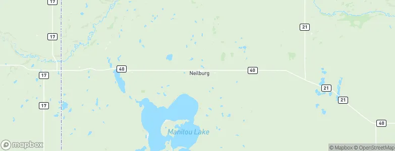 Neilburg, Canada Map