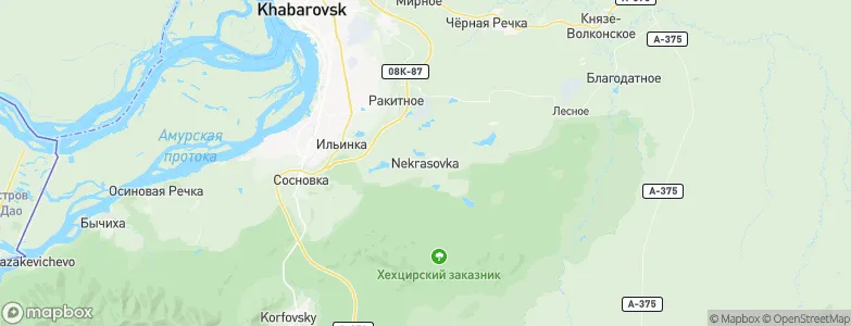 Nekrasovka, Russia Map