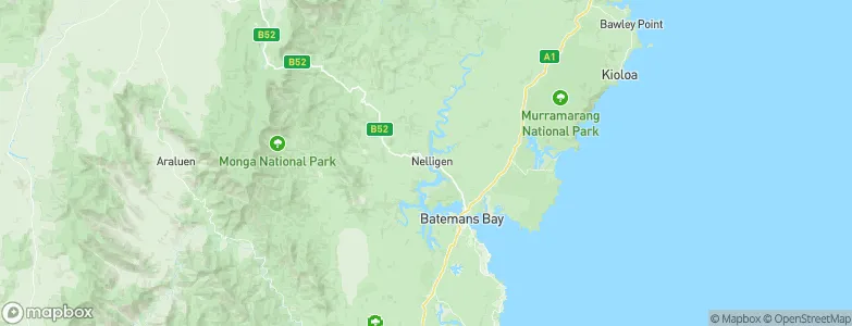 Nelligen, Australia Map