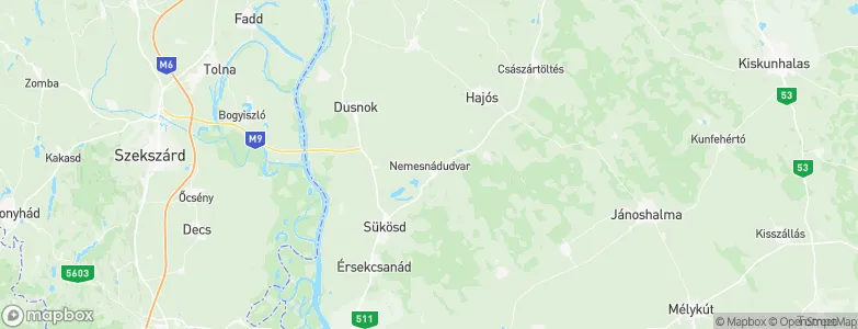 Nemesnádudvar, Hungary Map