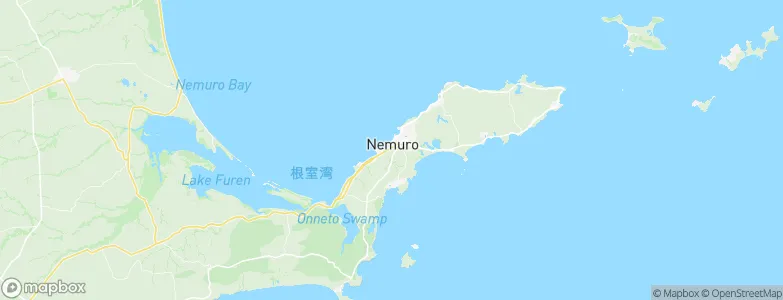 Nemuro, Japan Map