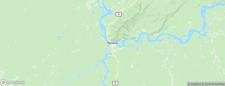 Nenana, United States Map