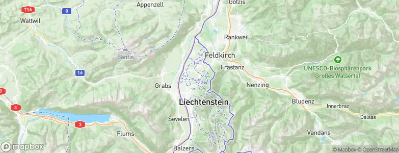 Nendeln, Liechtenstein Map