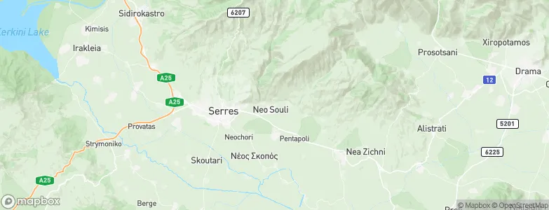 Neo Souli, Greece Map