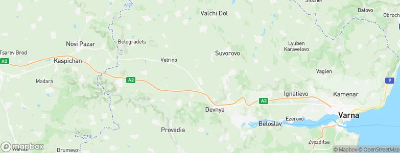 Neofit Rilski, Bulgaria Map
