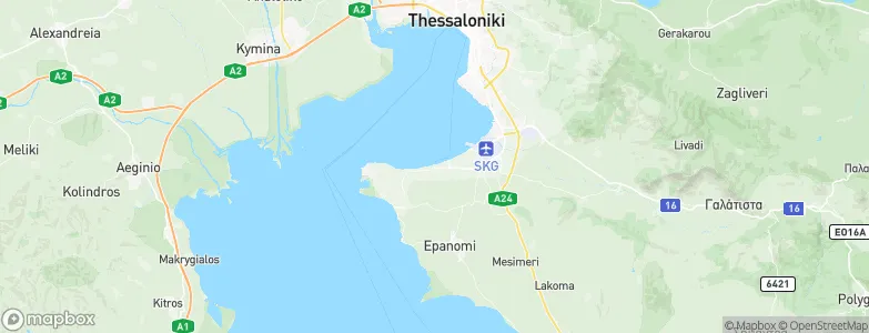 Néoi Epivátes, Greece Map