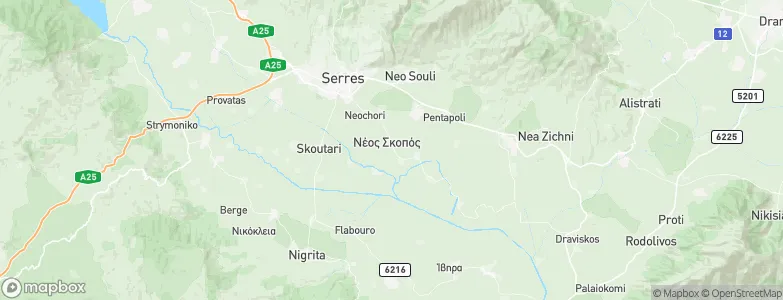 Neos Skopos, Greece Map
