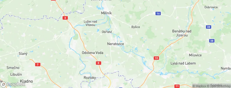 Neratovice, Czechia Map