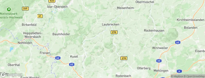 Nerzweiler, Germany Map