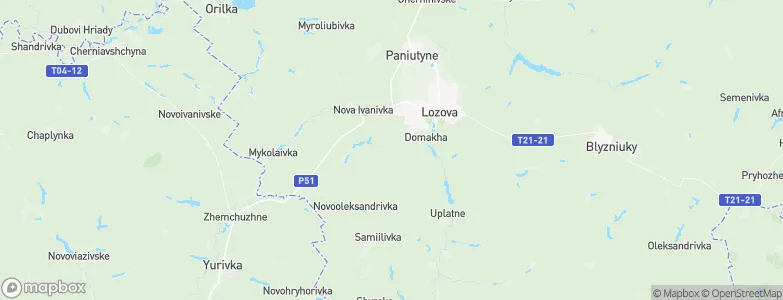 Nesteliyivka, Ukraine Map