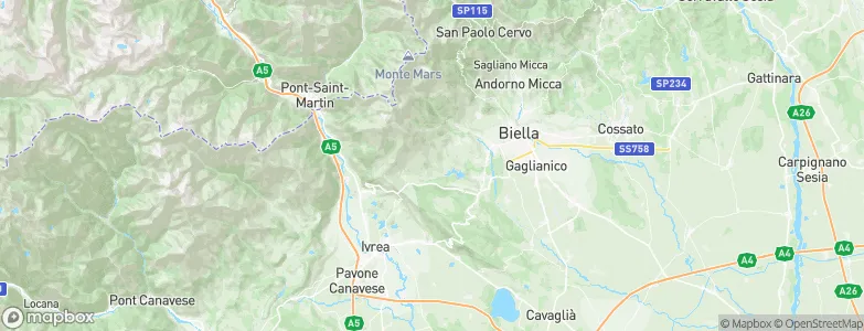Netro, Italy Map