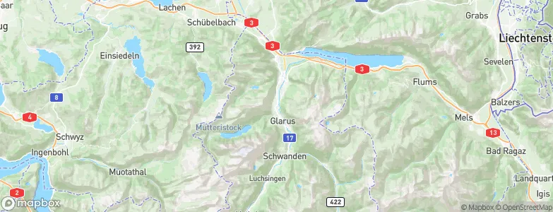 Netstal, Switzerland Map