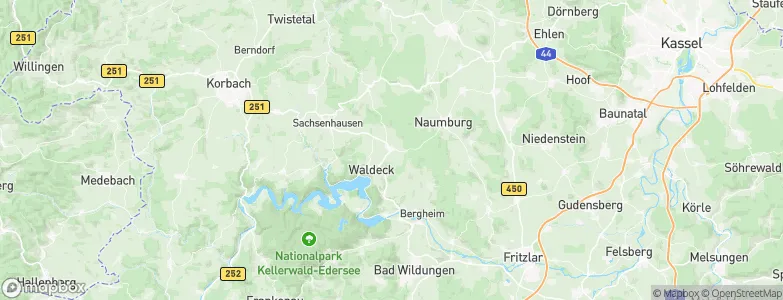 Netze, Germany Map