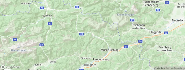 Neuberg an der Mürz, Austria Map