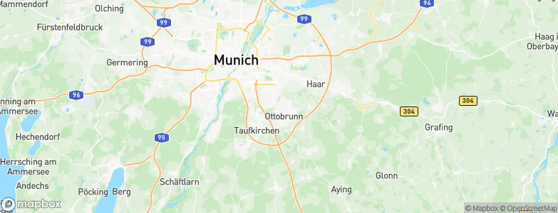Neubiberg, Germany Map