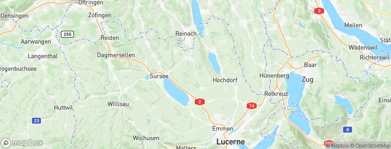 Neudorf, Switzerland Map