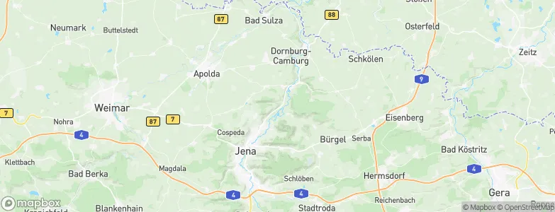 Neuengönna, Germany Map