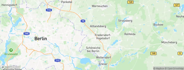 Neuenhagen, Germany Map