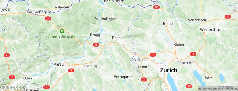 Neuenhof, Switzerland Map