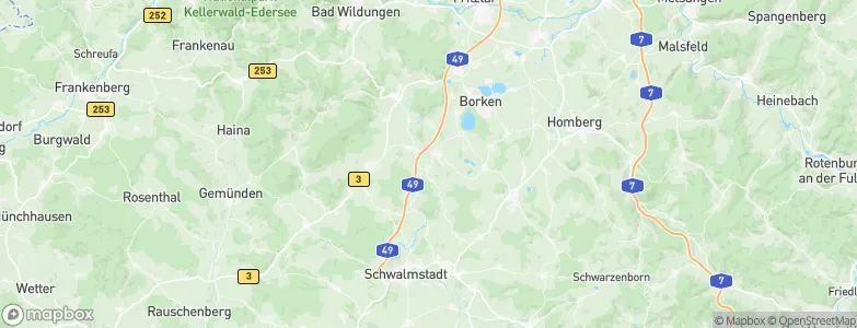 Neuental, Germany Map