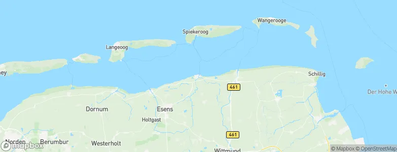 Neuharlingersiel, Germany Map