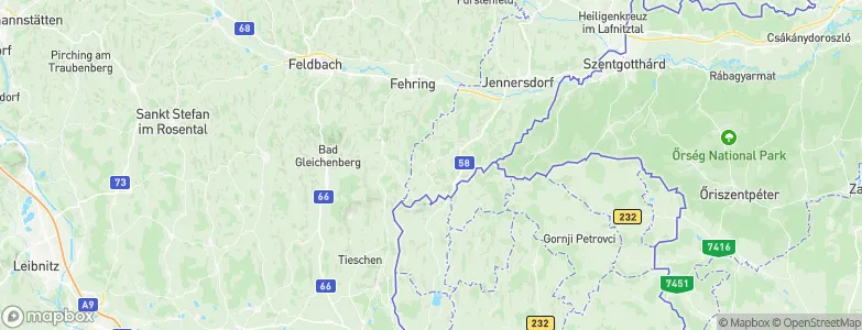 Neuhaus am Klausenbach, Austria Map