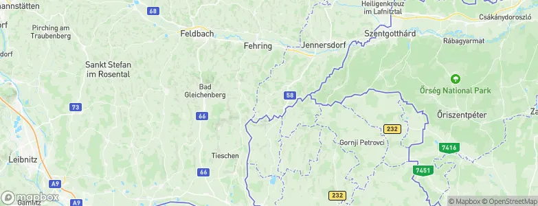 Neuhaus am Klausenbach, Austria Map