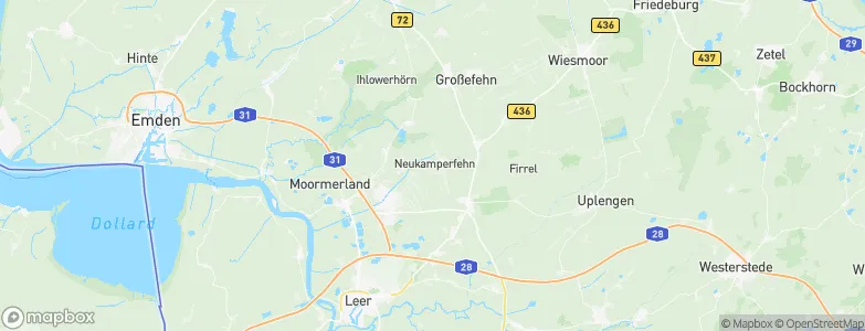 Neukamperfehn, Germany Map