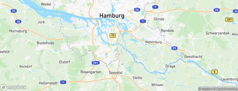 Neuland, Germany Map