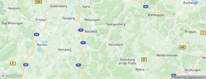 Neumorschen, Germany Map