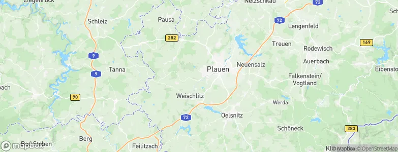 Neundorf, Germany Map