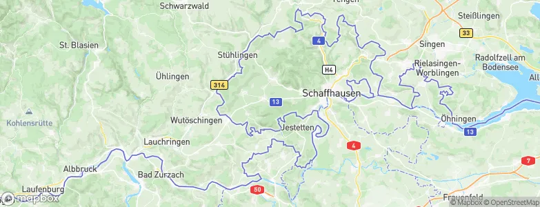 Neunkirch, Switzerland Map