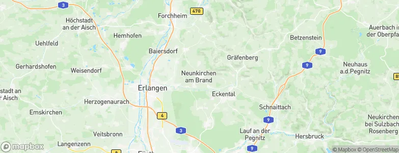 Neunkirchen, Germany Map