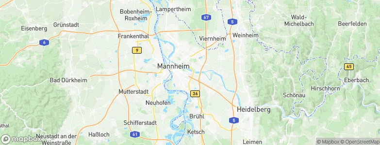 Neuostheim, Germany Map