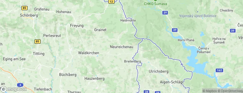 Neureichenau, Germany Map