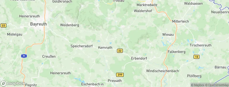 Neusteinreuth, Germany Map