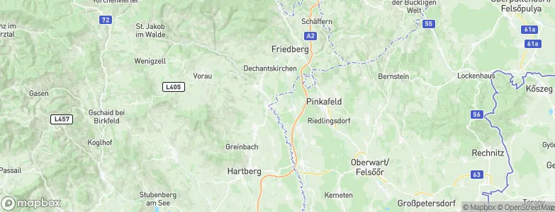 Neustift an der Lafnitz, Austria Map