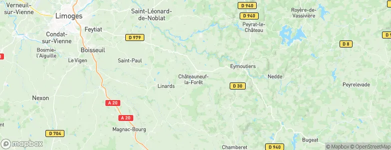 Neuvic-Entier, France Map