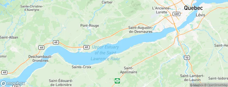 Neuville, Canada Map