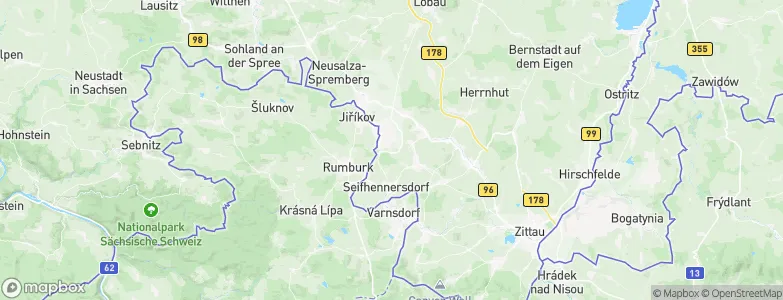 Neuwalde, Germany Map
