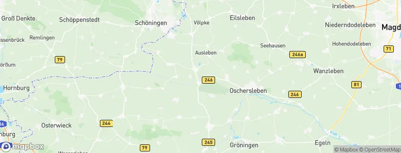 Neuwegersleben, Germany Map