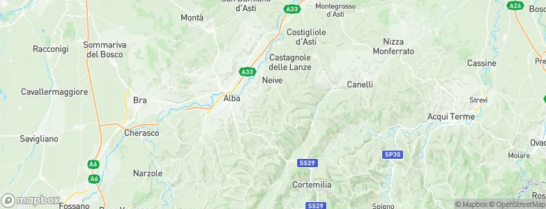 Neviglie, Italy Map