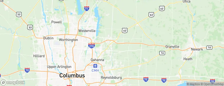 New Albany, United States Map
