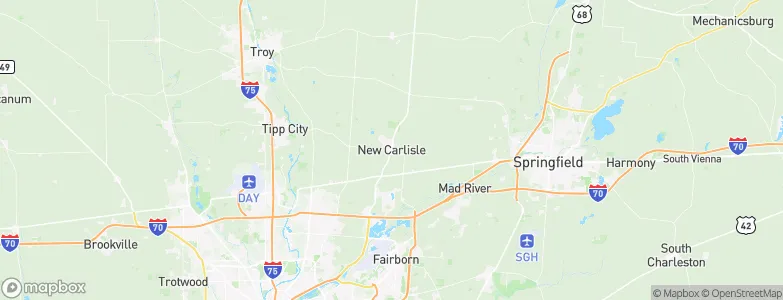 New Carlisle, United States Map