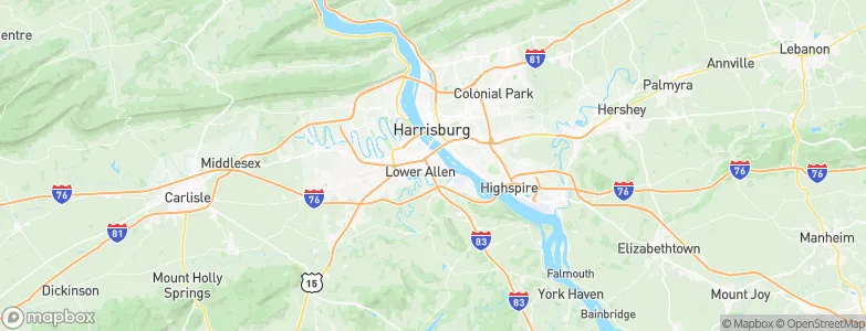 New Cumberland, United States Map